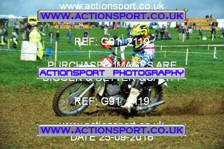Photo: G91_2119 ActionSport Photography 25/09/2016 Dorset Classic Scramble Club - West Bourton  _2_Pre65Upto350-Pre74Upto250-125s #128