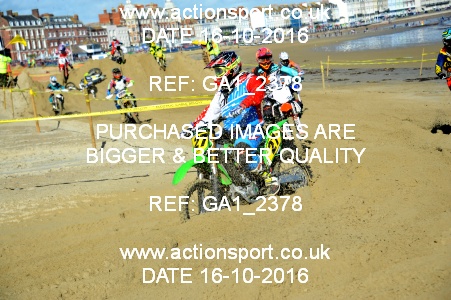 Photo: GA1_2378 ActionSport Photography 16/10/2016 AMCA Purbeck MXC Weymouth Beach Race  _3_Experts #27