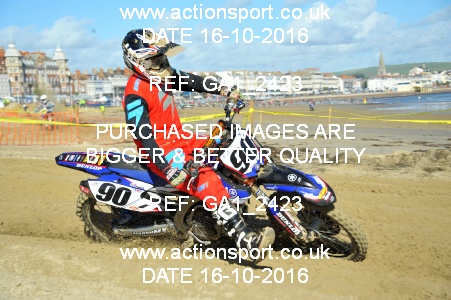 Photo: GA1_2423 ActionSport Photography 16/10/2016 AMCA Purbeck MXC Weymouth Beach Race  _3_Experts #90