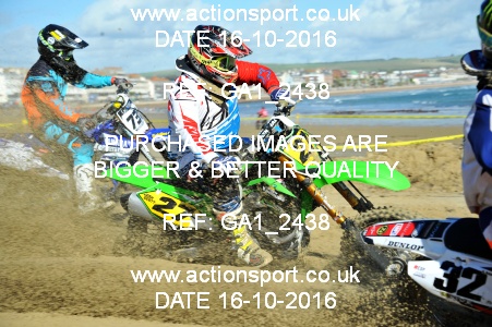 Photo: GA1_2438 ActionSport Photography 16/10/2016 AMCA Purbeck MXC Weymouth Beach Race  _3_Experts #27