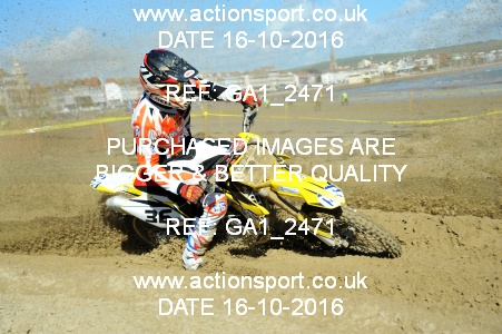 Photo: GA1_2471 ActionSport Photography 16/10/2016 AMCA Purbeck MXC Weymouth Beach Race  _3_Experts #36