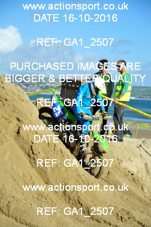 Photo: GA1_2507 ActionSport Photography 16/10/2016 AMCA Purbeck MXC Weymouth Beach Race  _3_Experts #25