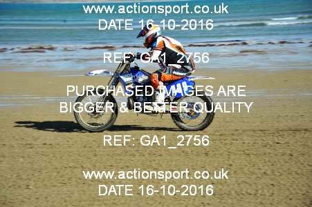 Photo: GA1_2756 ActionSport Photography 16/10/2016 AMCA Purbeck MXC Weymouth Beach Race  _1_Juniors #409