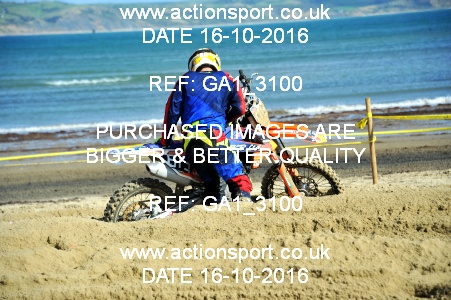 Photo: GA1_3100 ActionSport Photography 16/10/2016 AMCA Purbeck MXC Weymouth Beach Race  _1_Juniors #813