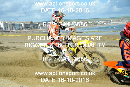 Photo: GA1_3686 ActionSport Photography 16/10/2016 AMCA Purbeck MXC Weymouth Beach Race  _3_Experts #36
