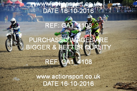 Photo: GA1_4108 ActionSport Photography 16/10/2016 AMCA Purbeck MXC Weymouth Beach Race  _1_Juniors #512