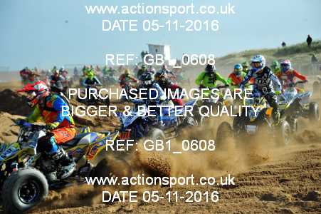 Photo: GB1_0608 ActionSport Photography 5,6/11/2016 AMCA Skegness Beach Race [Sat/Sun]  _2_Quads-Sidecars #334