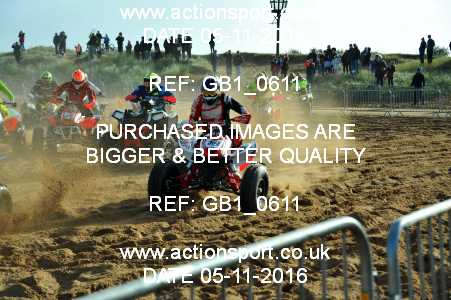 Photo: GB1_0611 ActionSport Photography 5,6/11/2016 AMCA Skegness Beach Race [Sat/Sun]  _2_Quads-Sidecars #354