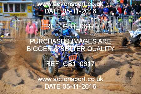 Photo: GB1_0617 ActionSport Photography 5,6/11/2016 AMCA Skegness Beach Race [Sat/Sun]  _2_Quads-Sidecars #334
