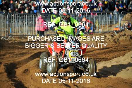 Photo: GB1_0664 ActionSport Photography 5,6/11/2016 AMCA Skegness Beach Race [Sat/Sun]  _2_Quads-Sidecars #383
