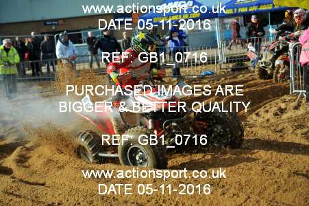Photo: GB1_0716 ActionSport Photography 5,6/11/2016 AMCA Skegness Beach Race [Sat/Sun]  _2_Quads-Sidecars #354