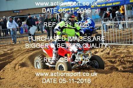 Photo: GB1_0725 ActionSport Photography 5,6/11/2016 AMCA Skegness Beach Race [Sat/Sun]  _2_Quads-Sidecars #383