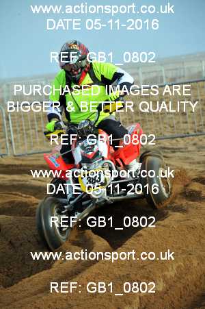 Photo: GB1_0802 ActionSport Photography 5,6/11/2016 AMCA Skegness Beach Race [Sat/Sun]  _2_Quads-Sidecars #383