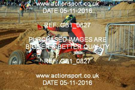 Photo: GB1_0827 ActionSport Photography 5,6/11/2016 AMCA Skegness Beach Race [Sat/Sun]  _2_Quads-Sidecars #354