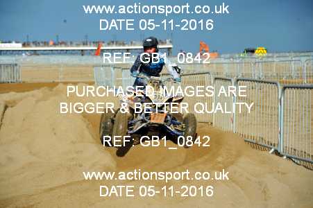 Photo: GB1_0842 ActionSport Photography 5,6/11/2016 AMCA Skegness Beach Race [Sat/Sun]  _2_Quads-Sidecars #334
