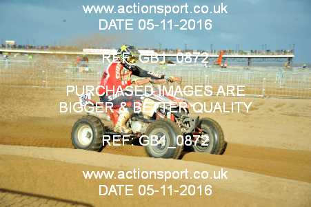 Photo: GB1_0872 ActionSport Photography 5,6/11/2016 AMCA Skegness Beach Race [Sat/Sun]  _2_Quads-Sidecars #354