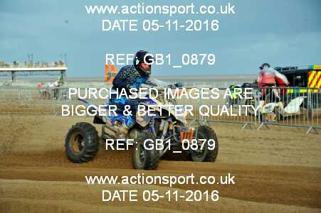 Photo: GB1_0879 ActionSport Photography 5,6/11/2016 AMCA Skegness Beach Race [Sat/Sun]  _2_Quads-Sidecars #334