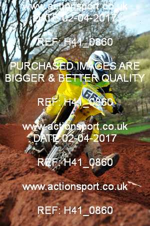 Photo: H41_0860 ActionSport Photography 02/04/2017 AMCA Warley MCC - Wolverley  _4_MX1Juniors #666