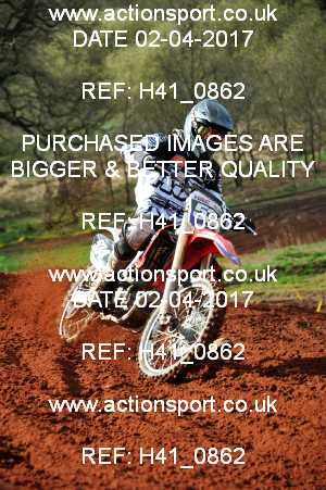 Photo: H41_0862 ActionSport Photography 02/04/2017 AMCA Warley MCC - Wolverley  _4_MX1Juniors #534