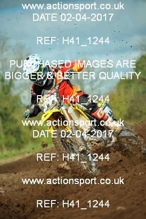 Photo: H41_1244 ActionSport Photography 02/04/2017 AMCA Warley MCC - Wolverley  _7_MX2Juniors #344