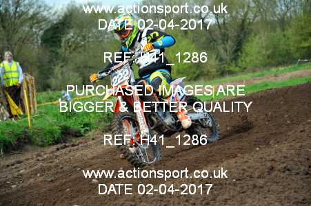 Photo: H41_1286 ActionSport Photography 02/04/2017 AMCA Warley MCC - Wolverley  _7_MX2Juniors #222
