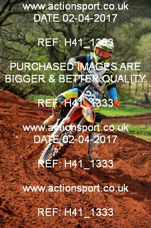 Photo: H41_1333 ActionSport Photography 02/04/2017 AMCA Warley MCC - Wolverley  _7_MX2Juniors #222