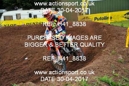 Photo: H41_8838 ActionSport Photography 30/04/2017 IOPD Acerbis Nationals - Hawkstone Park  _4_MX2 #51