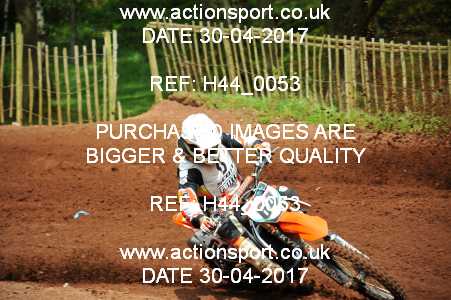 Photo: H44_0053 ActionSport Photography 30/04/2017 IOPD Acerbis Nationals - Hawkstone Park  _5_MX1 #64