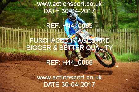 Photo: H44_0069 ActionSport Photography 30/04/2017 IOPD Acerbis Nationals - Hawkstone Park  _5_MX1 #166