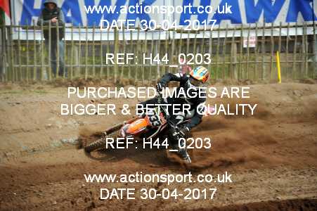 Photo: H44_0203 ActionSport Photography 30/04/2017 IOPD Acerbis Nationals - Hawkstone Park  _5_MX1 #333