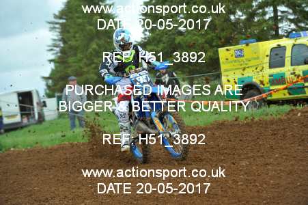 Photo: H51_3892 ActionSport Photography 20/05/2017 Thornbury MX Practice - Minchinhampton 1050_Juniors #95