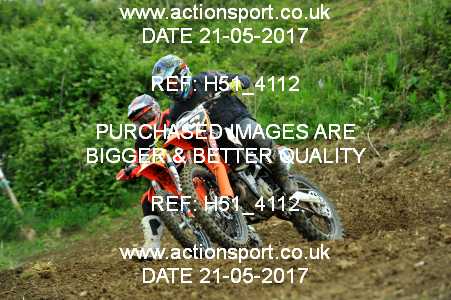 Photo: H51_4112 ActionSport Photography 21/05/2017 AMCA Dursley MX - Nympsfield  _1_ExpertsMX2 #42