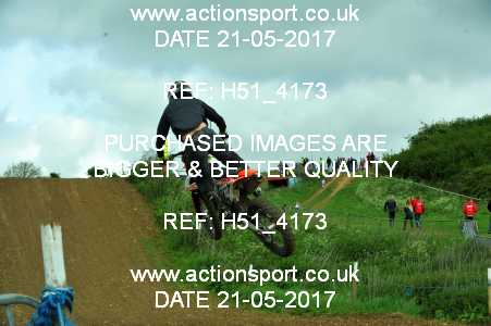 Photo: H51_4173 ActionSport Photography 21/05/2017 AMCA Dursley MX - Nympsfield  _1_ExpertsMX2 #42
