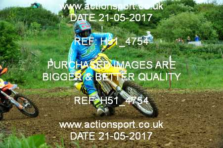 Photo: H51_4754 ActionSport Photography 21/05/2017 AMCA Dursley MX - Nympsfield  _5_ExpertsMX1 #169