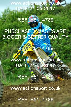 Photo: H51_4789 ActionSport Photography 21/05/2017 AMCA Dursley MX - Nympsfield  _5_ExpertsMX1 #169
