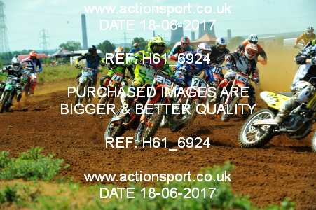 Photo: H61_6924 ActionSport Photography 18/06/2017 AMCA Faringdon MXC - Culham  R7_MX1Juniors #112