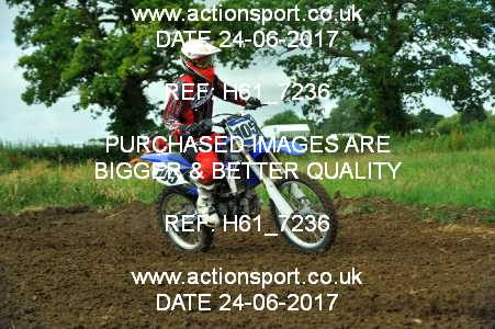 Photo: H61_7236 ActionSport Photography 24/06/2017 Thornbury MX Practice - Thornbury Moto Parc 0950_Juniors #105