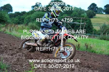 Photo: H71_4759 ActionSport Photography 30/07/2017 AMCA Upton Motorsports Club - Bromyard  P1_ExpertsPractice