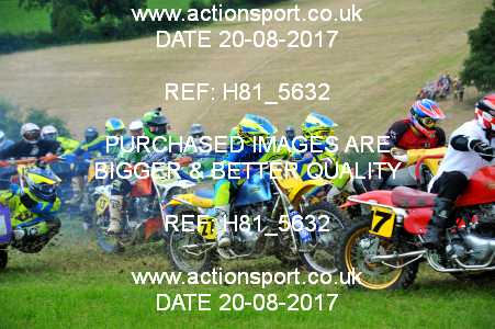 Photo: H81_5632 ActionSport Photography 20/08/2017 Somerset Scramble Club - Cotley  _4_Sidecars #27