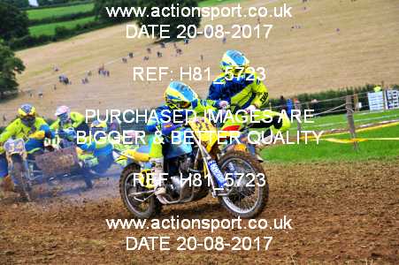 Photo: H81_5723 ActionSport Photography 20/08/2017 Somerset Scramble Club - Cotley  _4_Sidecars #27