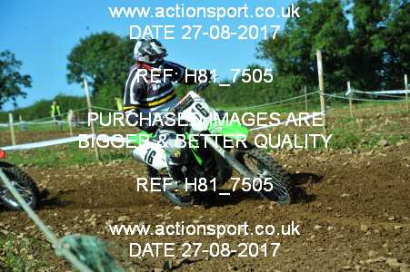 Photo: H81_7505 ActionSport Photography 27/08/2017 AMCA Bristol Spartans MC - Chew Magna  _2_JuniorsMX1 #16