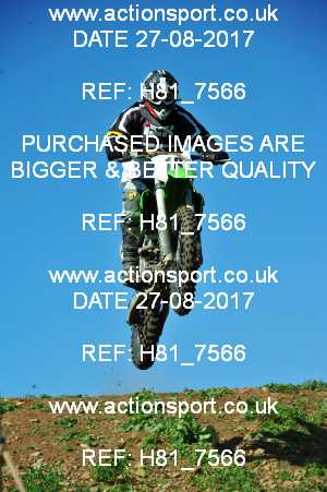 Photo: H81_7566 ActionSport Photography 27/08/2017 AMCA Bristol Spartans MC - Chew Magna  _2_JuniorsMX1 #16