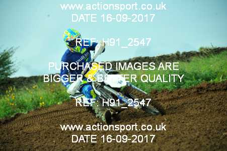Photo: H91_2547 ActionSport Photography 16/09/2017 Thornbury MX Practice - Westonbirt 1050_Juniors #8