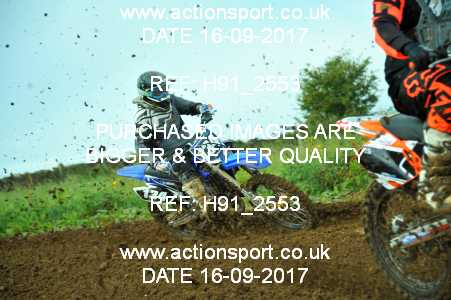 Photo: H91_2553 ActionSport Photography 16/09/2017 Thornbury MX Practice - Westonbirt 1050_Juniors #134