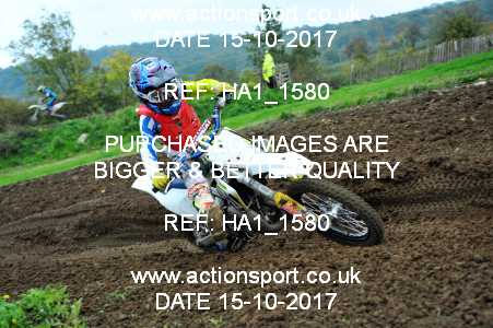 Photo: HA1_1580 ActionSport Photography 15/10/2017 MCF South Somerset MX - Grittenham _3_SmallWheels : Unidentified
