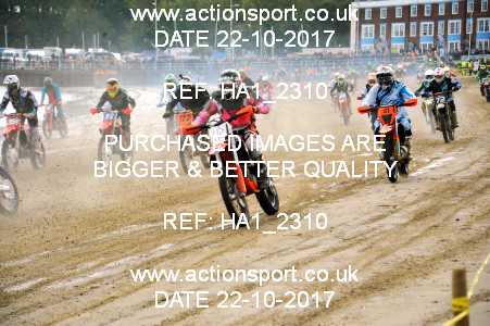 Photo: HA1_2310 ActionSport Photography 22/10/2017 AMCA Purbeck MXC Weymouth Beach Race  _2_Seniors #112