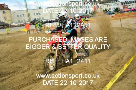 Photo: HA1_2411 ActionSport Photography 22/10/2017 AMCA Purbeck MXC Weymouth Beach Race  _2_Seniors #354