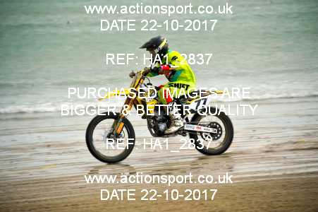 Photo: HA1_2837 ActionSport Photography 22/10/2017 AMCA Purbeck MXC Weymouth Beach Race  _3_Experts #77