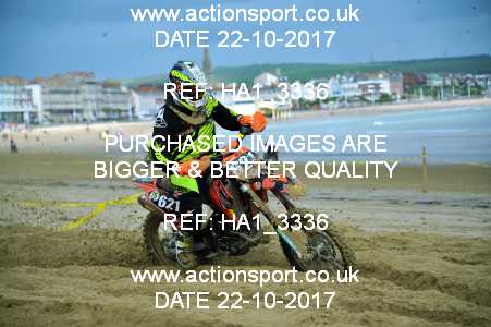 Photo: HA1_3336 ActionSport Photography 22/10/2017 AMCA Purbeck MXC Weymouth Beach Race  _1_Juniors #621