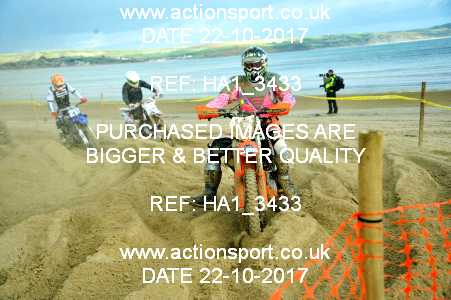 Photo: HA1_3433 ActionSport Photography 22/10/2017 AMCA Purbeck MXC Weymouth Beach Race  _2_Seniors #112